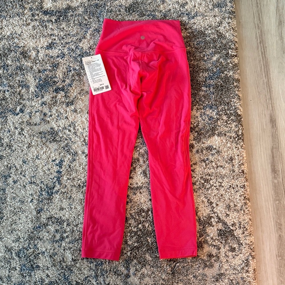 Lululemon Athletica Bright Pink Leggings